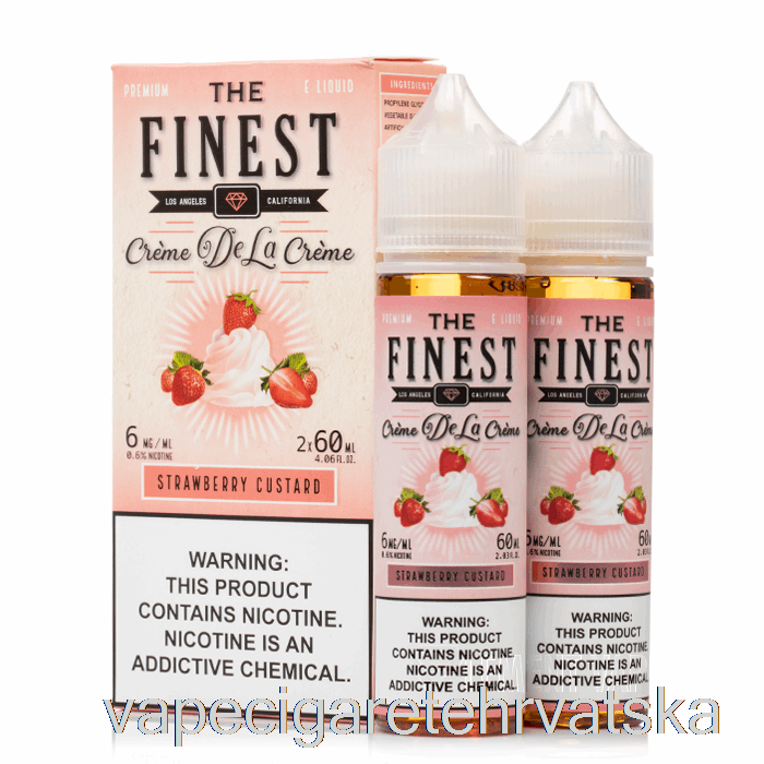 Vape Cigarete Strawberry Custard - Najfiniji Cr